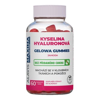 ALAVIS MAXIMA Hyaluronsäure Gelowa Gummies 60 Kautabletten (Ohne zugesetzten Zucker) ALAVIS MAXIMA Hyaluronsäure Gelowa Gummies 60 Kautabletten (Ohne zugesetzten Zucker)