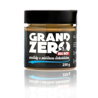 BIG BOY® Grand Zero Erdnuss mit MILCHSCHOKOLADE 250g BIG BOY® Grand Zero Erdnuss mit MILCHSCHOKOLADE 250g