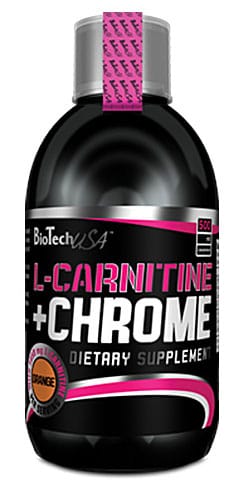 BioTech L-CARNITINE + CHROME LIQUID