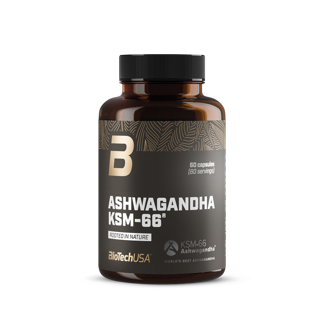 BioTechUSA Ashwagandha KSM-66 60 Kapseln BioTechUSA Ashwagandha KSM-66 60 Kapseln