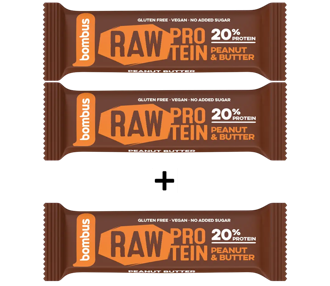 Bombus RAW Protein 2+1 Peanut butter Bombus RAW Protein 2+1 Peanut butter