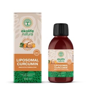 EKOLIFE NATURA Liposomal Curcumin 150ml (Liposomales Curcumin)