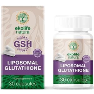 Sicht - EKOLIFE NATURA Liposomal Glutathione 30 Kapseln Sicht - EKOLIFE NATURA Liposomal Glutathione 30 Kapseln