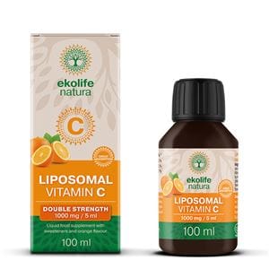EKOLIFE NATURA Liposomal Vitamin C 1000mg 100 ml EKOLIFE NATURA Liposomal Vitamin C 1000mg 100 ml