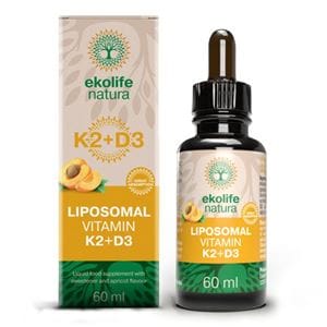 Sicht - EKOLIFE NATURA Liposomal Vitamin K2 + D3 60 ml