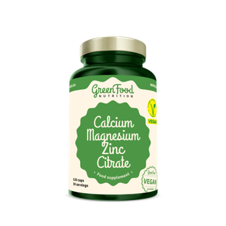 GreenFood Nutrition Calcium Magnesium Zinc Citrate GreenFood Nutrition Calcium Magnesium Zinc Citrate