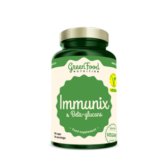 Sicht - GreenFood Nutrition Immunix & Beta-glucans + Pillbox Gratis