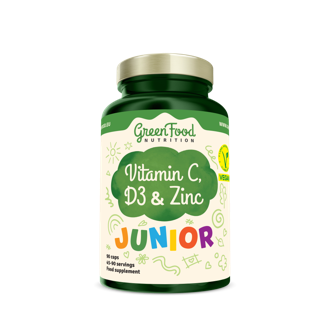 GreenFood Junior Vitamin C, D und Zink GreenFood Junior Vitamin C, D und Zink