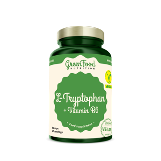 GreenFood Nutrition L-Tryptophan vegan Caps GreenFood Nutrition L-Tryptophan vegan Caps