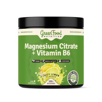 GreenFood Magnesium Citrate + Vitamin B6 GreenFood Magnesium Citrate + Vitamin B6