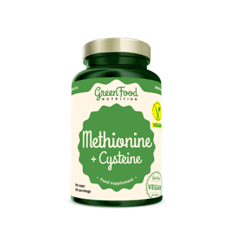 Sicht - GreenFood Nutrition Methionin + Cysteine + Pillbox Gratis Sicht - GreenFood Nutrition Methionin + Cysteine + Pillbox Gratis
