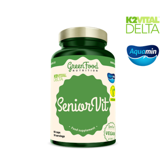 GreenFood SeniorVit + Pillbox Gratis
