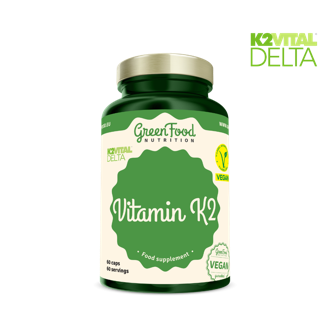 Sicht - GreenFood Nutrition Vitamin K2VITAL� DELTA + Pillbox Gratis