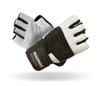MADMAX Fitness Handschuh PROFESSIONAL WHITE