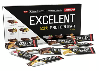 Sicht - Nutrend Excelent Protein bar 85g x 9