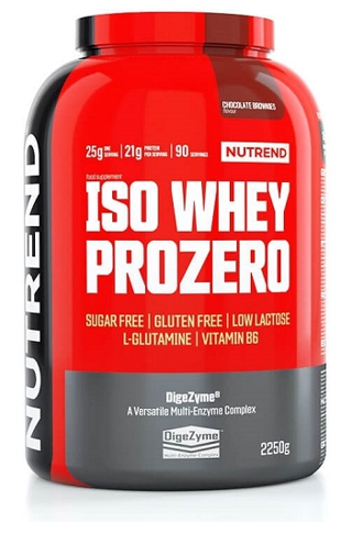 Sicht - Nutrend ISO WHEY PROZERO Sicht - Nutrend ISO WHEY PROZERO
