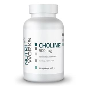 NutriWorks Choline 500mg 90 kapslí NutriWorks Choline 500mg 90 kapslí