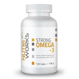NutriWorks Omega 3 Strong 120 kapslí NutriWorks Omega 3 Strong 120 kapslí