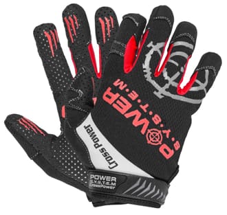 POWER SYSTEM GLOVES CROSS POWER - BLACK