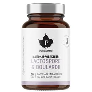 Puhdistamo Lactic Acid Bacteria Boulardii Puhdistamo Lactic Acid Bacteria Boulardii
