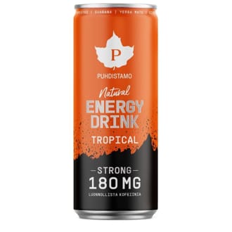 Puhdistamo Natural Energy Drink STRONG 330 ml Puhdistamo Natural Energy Drink STRONG 330 ml