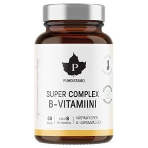 Puhdistamo Super Vitamin B Complex 60 kapslí Puhdistamo Super Vitamin B Complex 60 kapslí