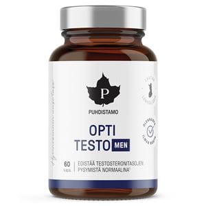Puhdistamo Testo Opti Men 60 Kapseln Puhdistamo Testo Opti Men 60 Kapseln