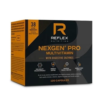 Reflex Nexgen® PRO + Verdauungsenzyme 120 cps Reflex Nexgen® PRO + Verdauungsenzyme 120 cps