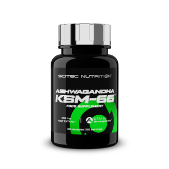 Sicht - Scitec KSM-66 Ashwagandha 60 Kapseln