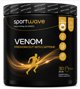 Sicht - SportWave Venom Preworkout With Caffeine 495 g