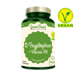 Sicht - GreenFood Nutrition L-Tryptophan vegan Caps